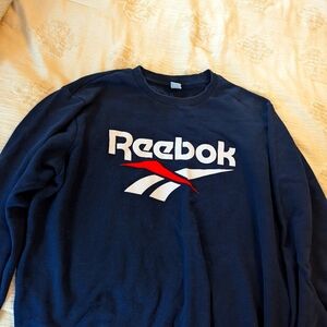 Reebok Navy Sweatshirt